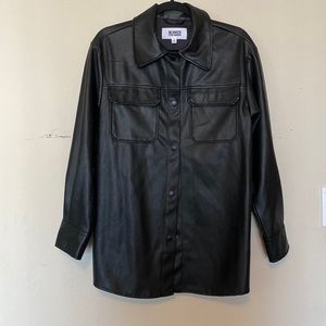 BB Dakota (Steve Madden) faux leather Shacket